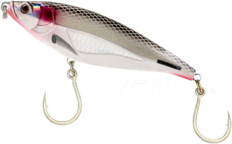 nomad design Madscad 90 Slow Sinking SW Twitchbait - Ideal for Snook, Striped Bass - BKK Diablo 5X Singles 1/0 Hooks, 3 1/2 inch - 3/4 oz - Image 1